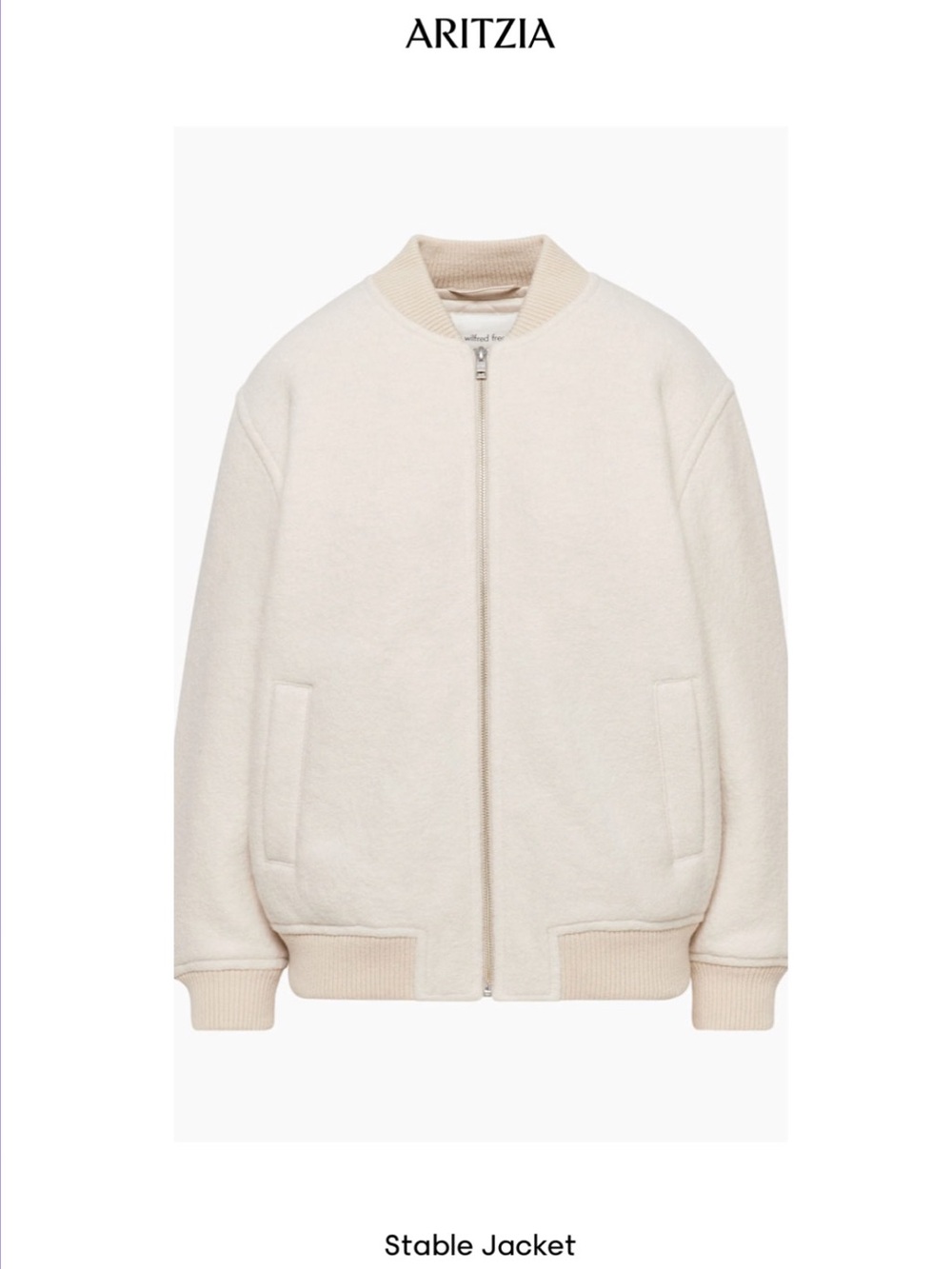 Aritzia Wilfred Free Stable Jacket
